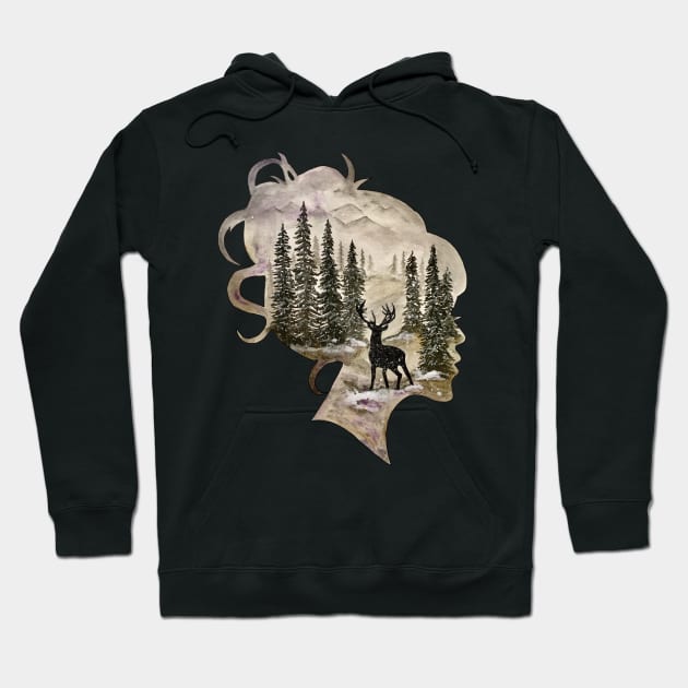 Solitude Hoodie by Whettpaint